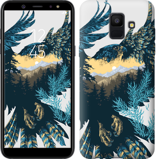 

Чехол Арт-орел на фоне природы для Samsung Galaxy A6 2018 646381