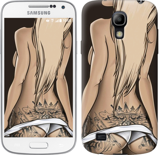 

Чехол Девушка с татуировкой для Samsung Galaxy S4 mini 644105