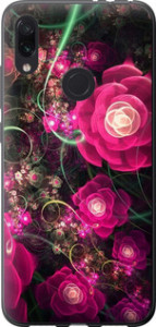 Чехол Абстрактные цветы 3 для Xiaomi Redmi Note 7