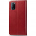 Фото Кожаный чехол-книжка GETMAN Gallant (PU) для Oppo A52 / A72 / A92 (Красный) на vchehle.ua