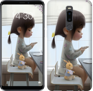 

Чохол Мила дівчинка з зайчиком на Meizu Note 8 688871