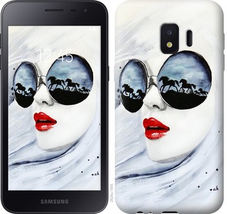 

Чехол Девушка акварелью для Samsung Galaxy J2 Core 670040