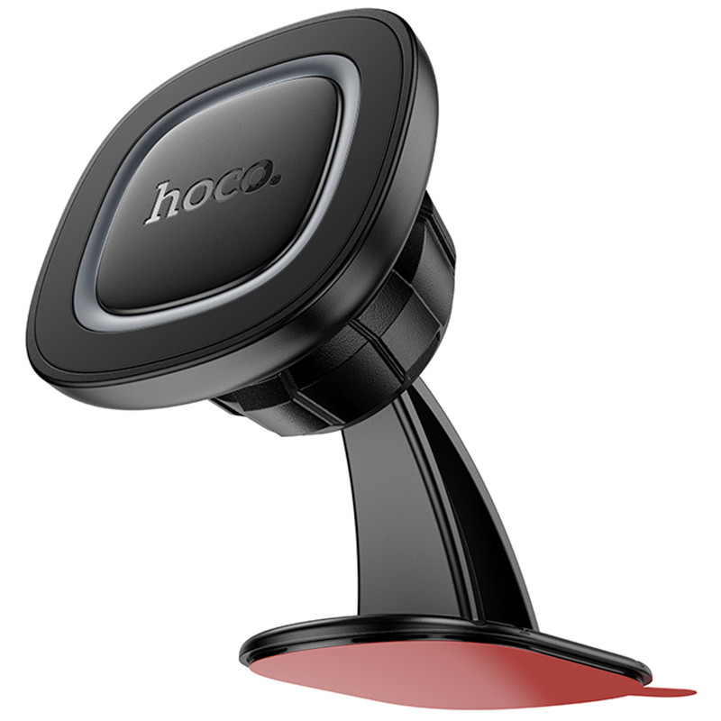 Автотримач Hoco H73 Crown magnetic (center console) (Black / Metal gray) в магазині vchehle.ua