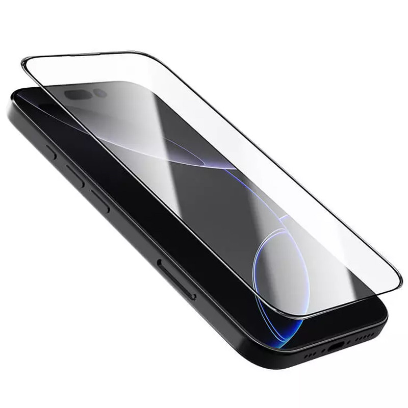 Фото Защитное стекло Nillkin (CP+PRO) для Apple iPhone 16 (6.1") (+ аппликатор) (Черный) в магазине vchehle.ua