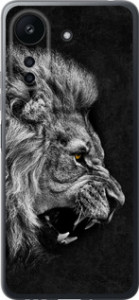 Чохол Різнобарвний лев на Xiaomi Poco C65