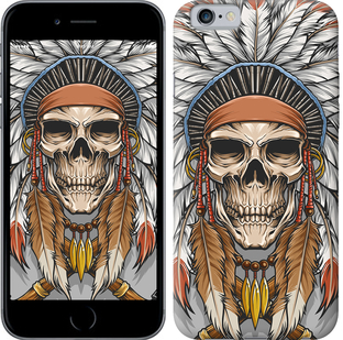 

Чехол Череп индейца для iPhone 6 (4.7'') 640903
