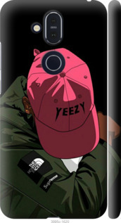 

Чехол logo de yeezy для Nokia 8.1 762990