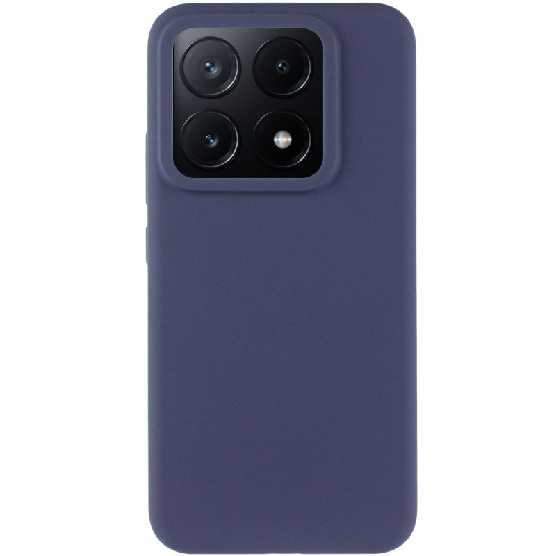 Фото Чохол Silicone Cover Lakshmi (AAA) на Xiaomi Poco X6 / Note 13 Pro 5G (Темно-синій / Midnight blue) на vchehle.ua