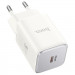 Фото СЗУ Hoco N43 Vista PD30W (1USB-C) (Moonlight white) на vchehle.ua