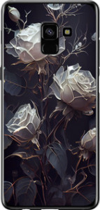 Чехол Розы 2 для Samsung Galaxy A8 Plus 2018 A730F