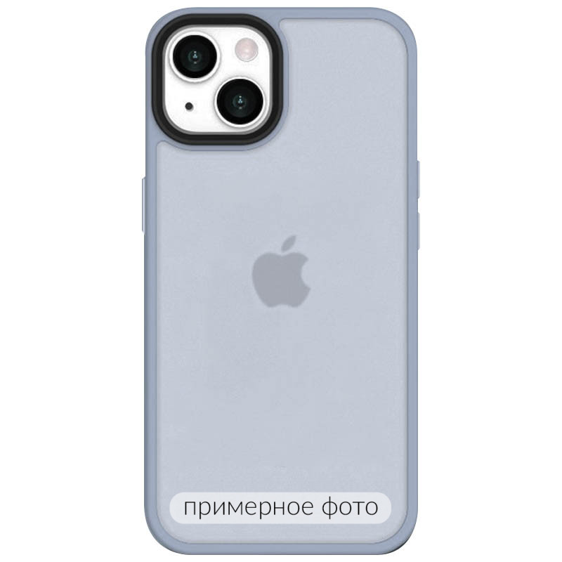 Чехол TPU+PC Lyon Frosted для Samsung Galaxy S21 FE (Sierra Blue)