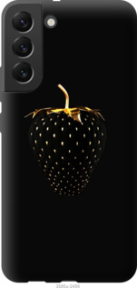 Чехол Черная клубника для Samsung Galaxy S22 Plus