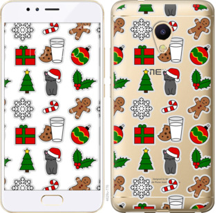 

Чехол Новогодний 16 для Meizu M5s 819108