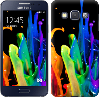 

Чехол брызги краски для Samsung Galaxy A3 A300H 381192