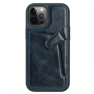 Кожаная накладка Nillkin Aoge (с карманом) для Apple iPhone 12 Pro Max (6.7")