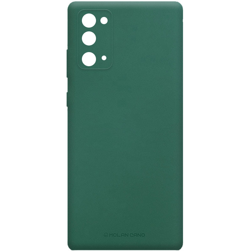 TPU чохол Molan Cano Smooth на Samsung Galaxy Note 20 (Зелений)