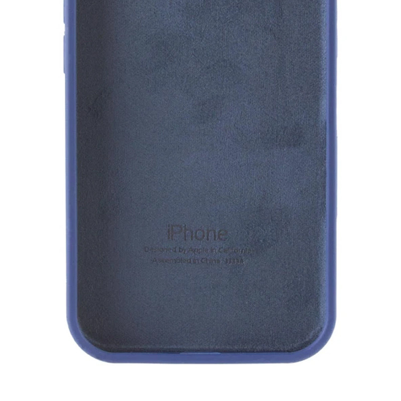 Фото Чохол Silicone Case Full Camera Protective (AA) на Apple iPhone 16e (6.1") (Синій / Deep navy) в маназині vchehle.ua