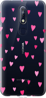 

Чехол Сердечки 2 для Nokia 7.1 1030815