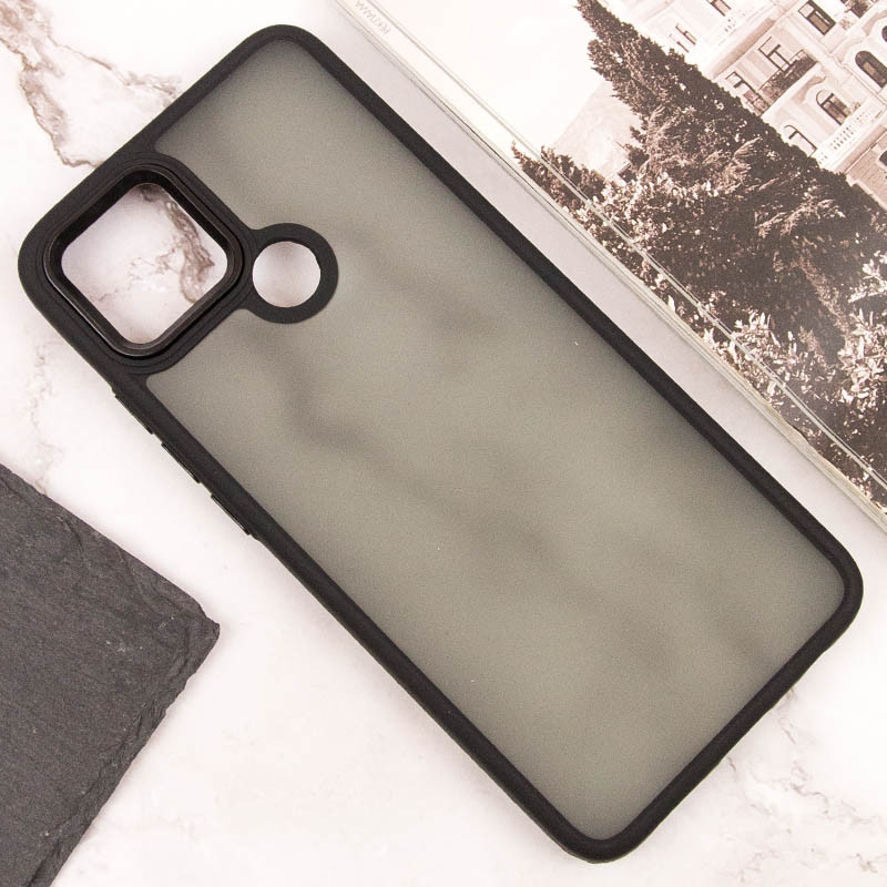 Чохол TPU+PC Lyon Frosted на Oppo A15s / A15 (Black) в магазині vchehle.ua