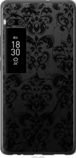 Чехол узор черный для Meizu Pro 7