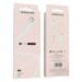 Заказать Дата кабель Borofone BX18 Optimal USB to MicroUSB (2m) (Белый) на vchehle.ua