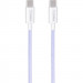 Дата кабель Gelius iCable GP-UCN010 Type-C to Type-C 60W (1.2m) (Violet)