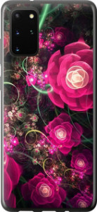 Чехол Абстрактные цветы 3 для Samsung Galaxy S20 Plus