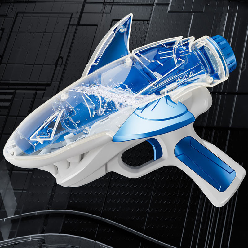 Фото Водный аккумуляторный пистолет Shark Water Gun 185-68 (300ml) with lithium battery (Blue) в магазине vchehle.ua