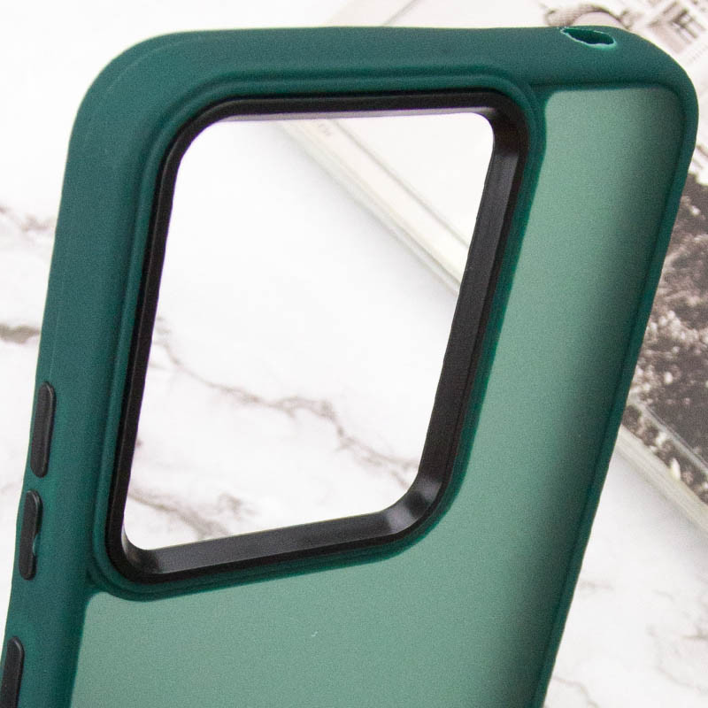 Купить Чехол TPU+PC Lyon Frosted для Xiaomi Redmi 12C (Green) на vchehle.ua