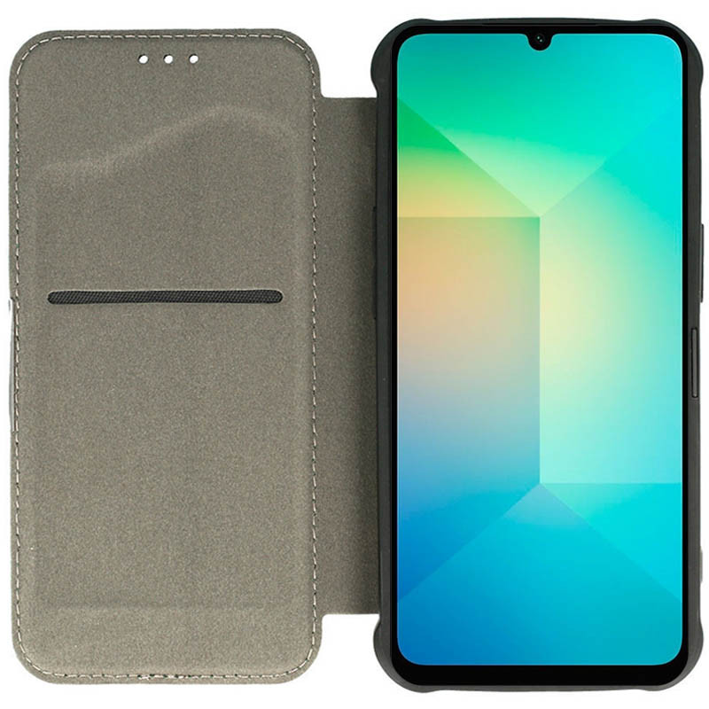 Фото Кожаный чехол-книжка GETMAN Razor (PU) для Samsung Galaxy A06 (Green) в магазине vchehle.ua