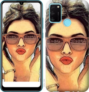 

Чехол Девушка_арт для Huawei Honor 9A 921203