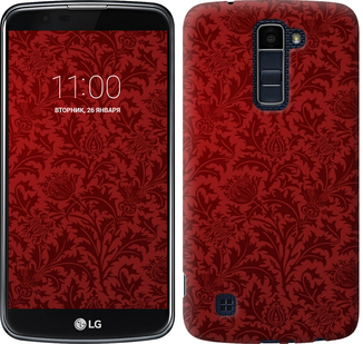 

Чехол Чехол цвета бордо для LG K10 / K410 649968