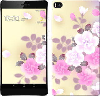 

Чехол Японские цветы для Huawei Ascend P8 189464