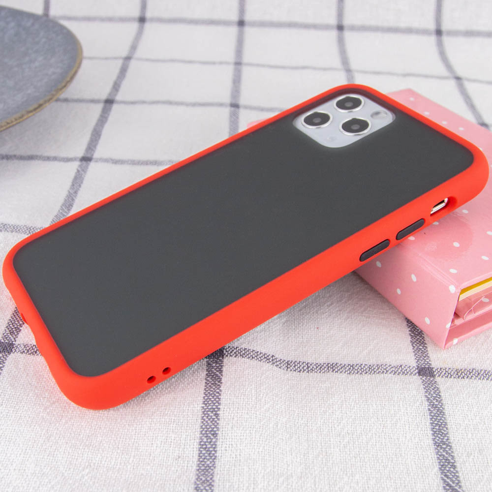 Фото TPU+PC чехол LikGus Maxshield для Apple iPhone 11 Pro Max (6.5") (Красный) в магазине vchehle.ua