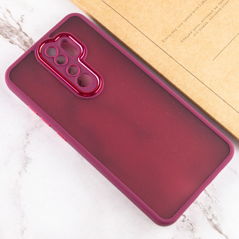 TPU+PC чехол Accent для Xiaomi Redmi Note 8 Pro (Magenta) в магазине vchehle.ua