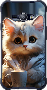 Чехол White cat для Samsung Galaxy J1 Ace J110H