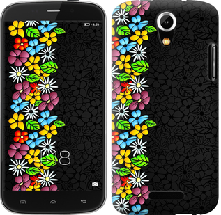 

Чохол квітковий орнамент на Doogee Y100X 651854