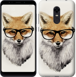 

Чехол Лис в очках для Xiaomi Redmi Note 5 (Single Camera) 634487