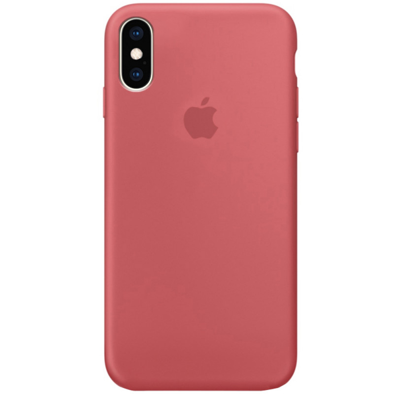 

Чехол Silicone Case Full Protective (AA) для Apple iPhone XS Max (6.5") (Красный / Camellia) 898622