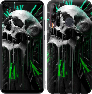 

Чохол Череп-годинник для Huawei P40 Lite E 932824