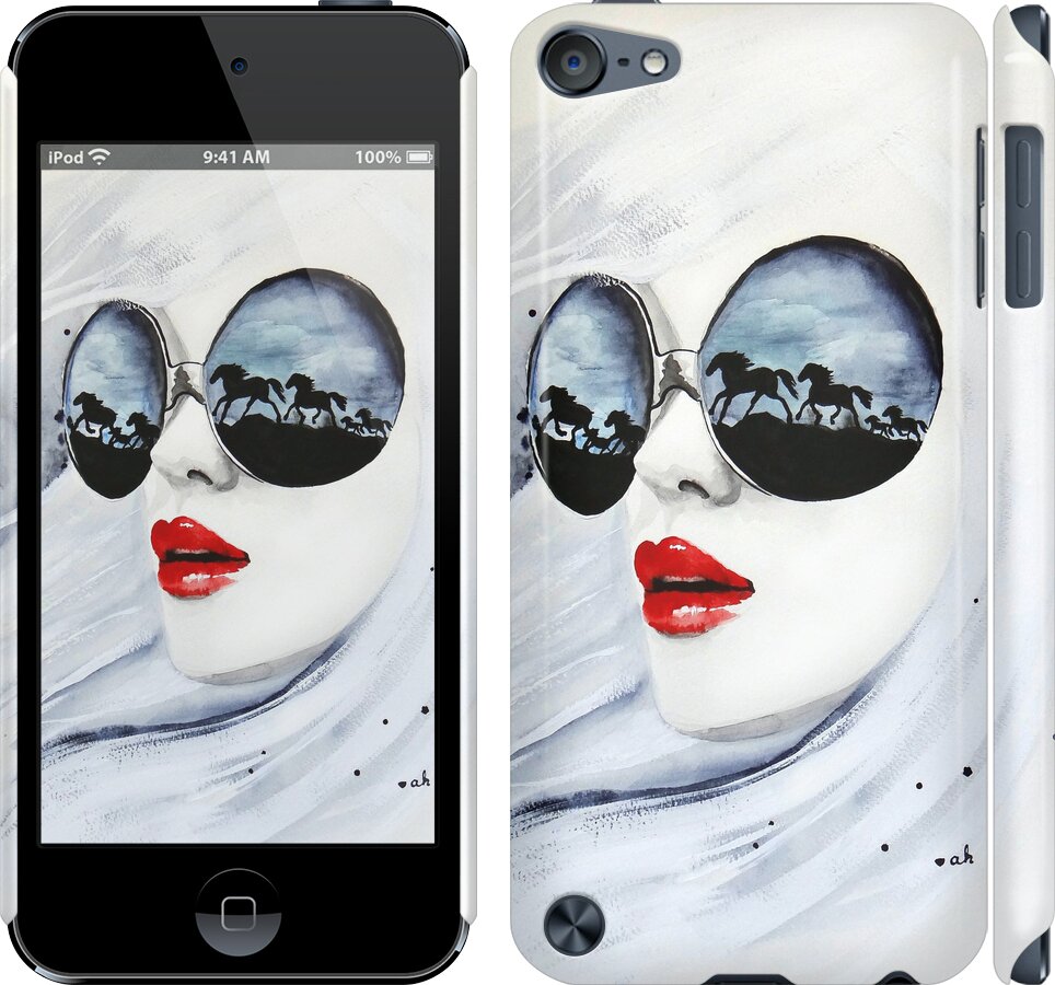 

Чехол Девушка акварелью для iPod Touch 5 89708