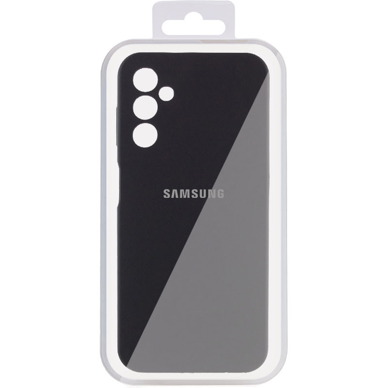 Фото Чохол Silicone Cover Lakshmi Full Camera (AA) with logo на Samsung Galaxy A26 5G (Чорний / Black) на vchehle.ua