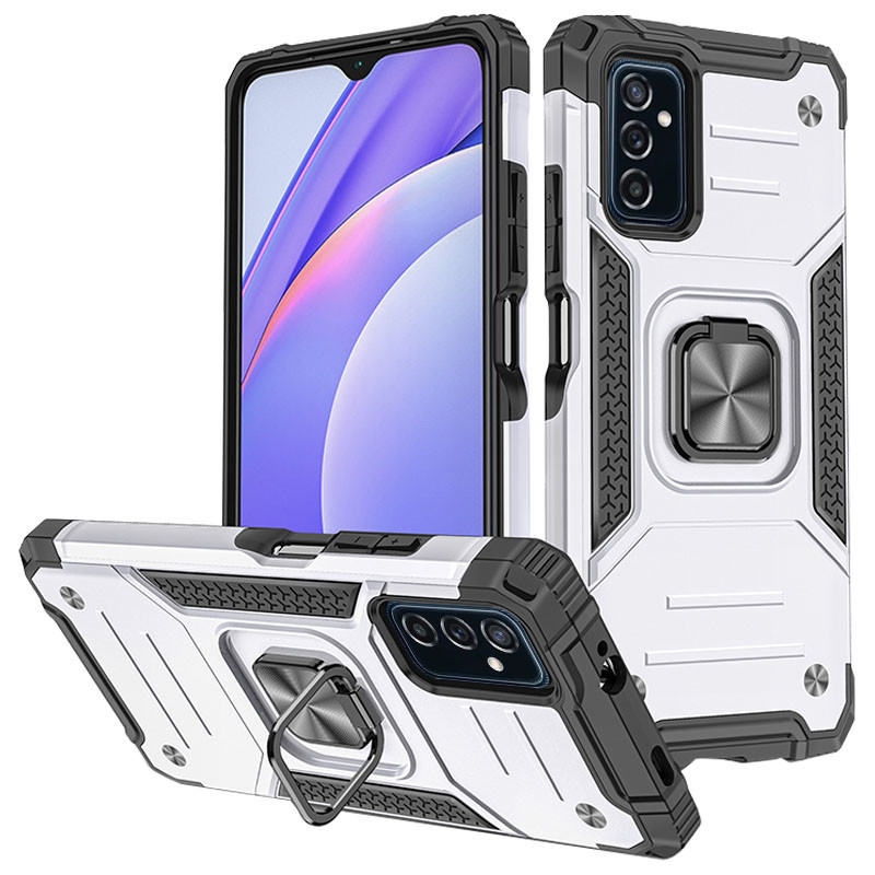 

Ударостійкий чохол Union Ring for Magnet на Samsung Galaxy M52 (Срібний) 1238495