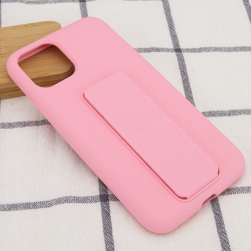 Купить Чехол Silicone Case Hand Holder для Apple iPhone 11 Pro (5.8") (Розовый / Pink) на vchehle.ua