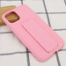 Купити Чохол Silicone Case Hand Holder на Apple iPhone 11 Pro (5.8") (Рожевий / Pink) на vchehle.ua