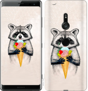 

Чохол Єнотик з морозивом на Sony Xperia XZ3 H9436 801195