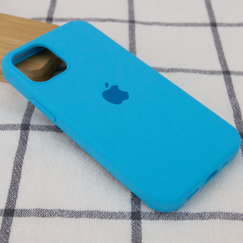 Фото Чохол Silicone Case Full Protective (AA) на Apple iPhone 15 (6.1") (Блакитний / Blue) на vchehle.ua