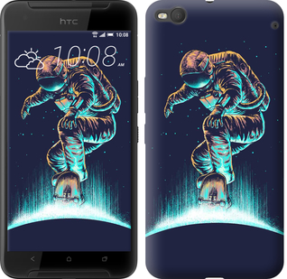 

Чехол Космонавт на скейтборде для HTC One X9 591279