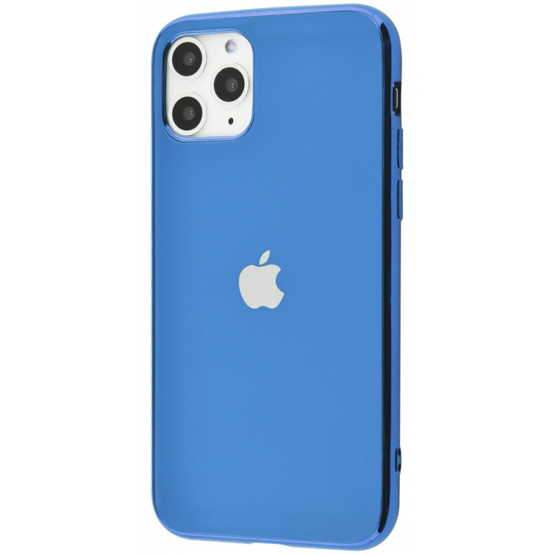 TPU чохол Matte LOGO на Apple iPhone 11 Pro (5.8") (Блакитний / Blue)