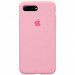 Чехол Silicone Case Full Protective (AA) для Apple iPhone 7 plus / 8 plus (5.5") (Розовый / Barbie pink)